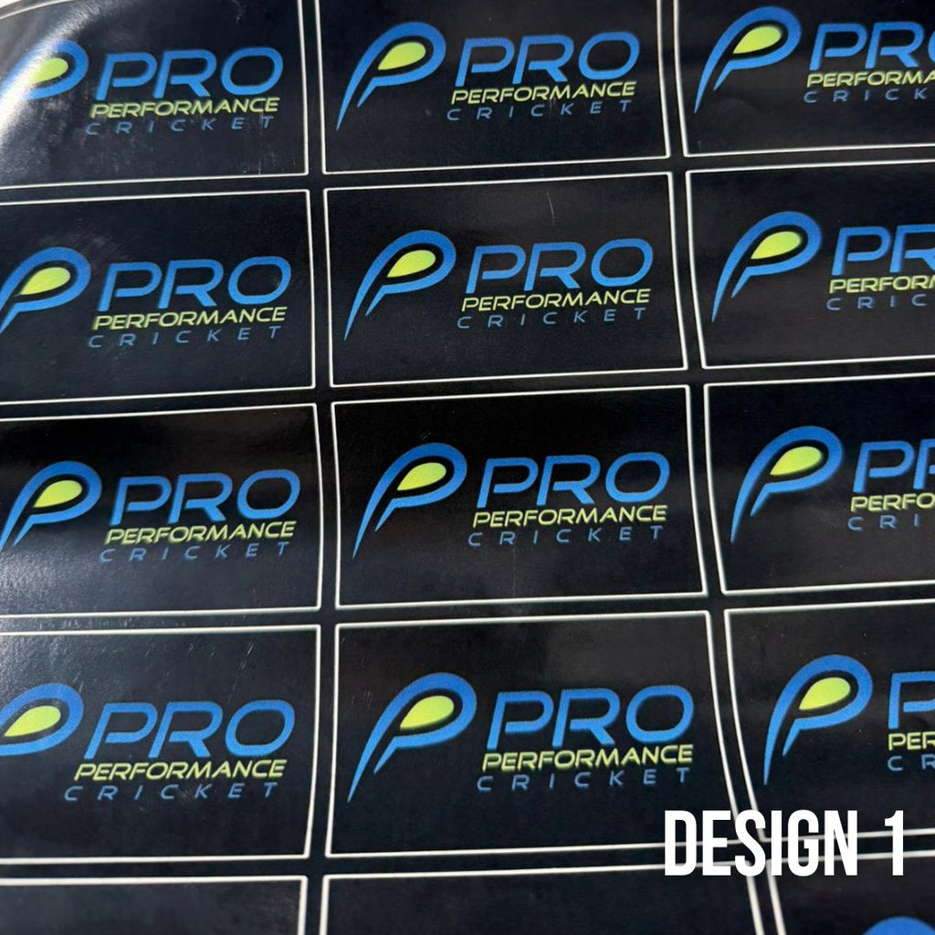 Pro Performance Signature Sticker – 3 Pieces Pro Performance Cricket 