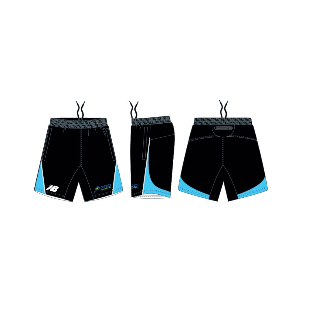 Pro Performance x New Balance Youth Training Shorts Pro Performance Cricket 